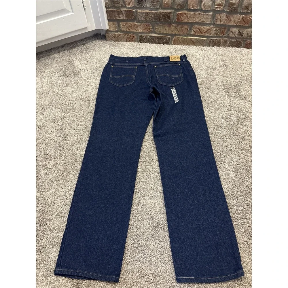 NEW 90s Vintage Men Lee MR Jeans Regular Fit 38x34 Denim 200-8989 Pepper Prewash